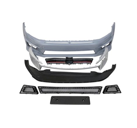 Front Bumper Volkswagen Golf 7 3/5D look R400 Washer