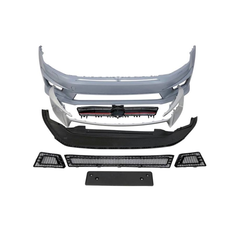 Front Bumper Volkswagen Golf 7 3/5D look R400