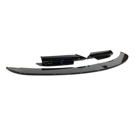 Front Spoiler BMW E90 / E91 2005-2008 Look M-Tech Glossy Black