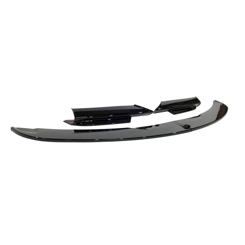 Front Spoiler BMW E90 / E91 2005-2008 Look M-Tech Glossy Black