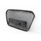 FRONT GRILL AUDI A6 11-15 LOOK RS6 BLACK