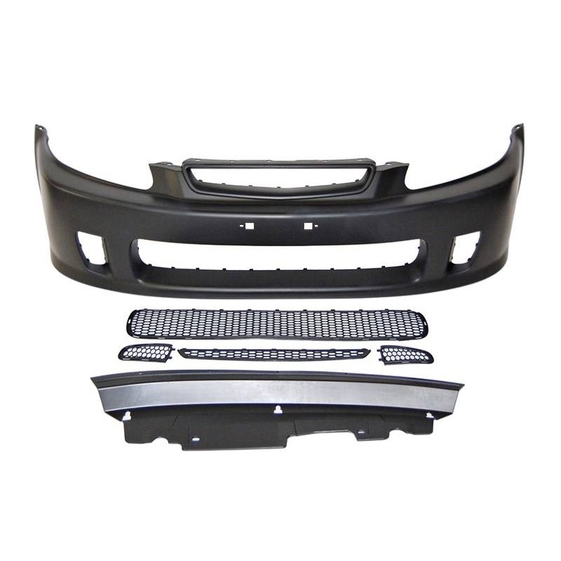 Front Bumper Honda Civic 96-98 Look N1