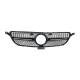 Front Grill Mercedes GLE Coupe C292 (2015-2018) GLE W166 SUV (2015-2018) Look Diamond Camera Chromed