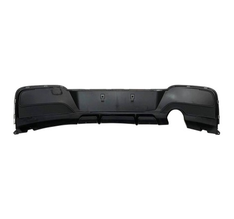 Rear Diffuser BMW F20 / F21 12-14 Look M-Performance 1 Exhaust Double Glossy Black