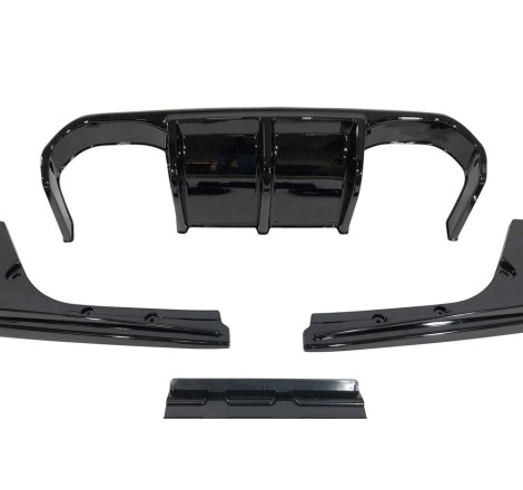 Rear Diffuser BMW F30 / F31 Look M3 Glossy Black
