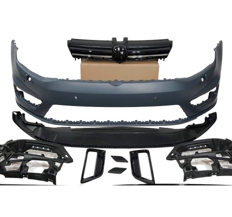 Front Bumper Volkswagen Golf 7 3/5D Look RLine