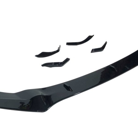 Front Spoiler Audi A3 2017-2019 look RS3 Glossy Black