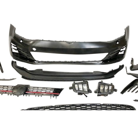 Front Bumper Volkswagen Golf 7 3/5D look GTI
