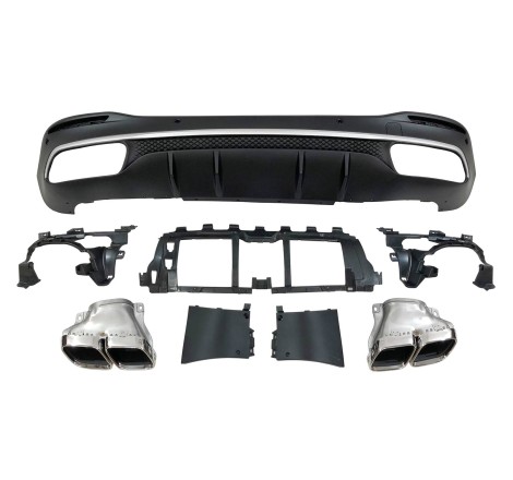 Rear Diffuser Mercedes W167 GLE 2020 Tails