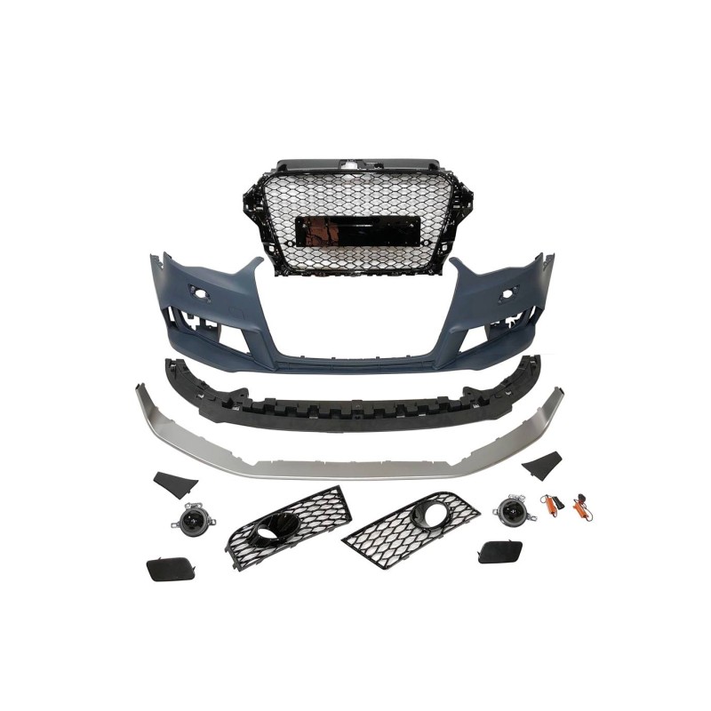 Front Bumper Audi A3 V8 13-15 Sportback  Look RS3