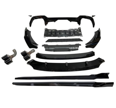Body Kit BMW X3 G01 2018-2021 M Performance Glossy Black