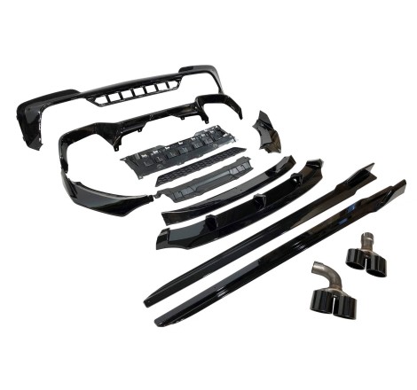 Body Kit BMW X3 G01 2018-2021 M Performance Glossy Black