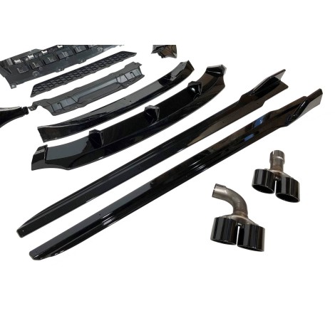 Body Kit BMW X3 G01 2018-2021 M Performance Glossy Black