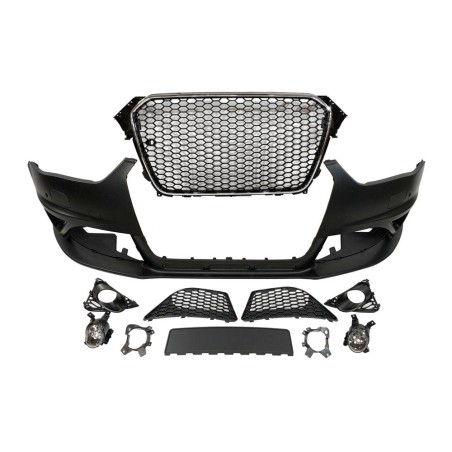 Front Bumper Audi A4 B8 13-16 Look RS4