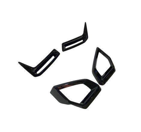 Front Splitters BMW G05 X5 / G18 LCI Glossy Black
