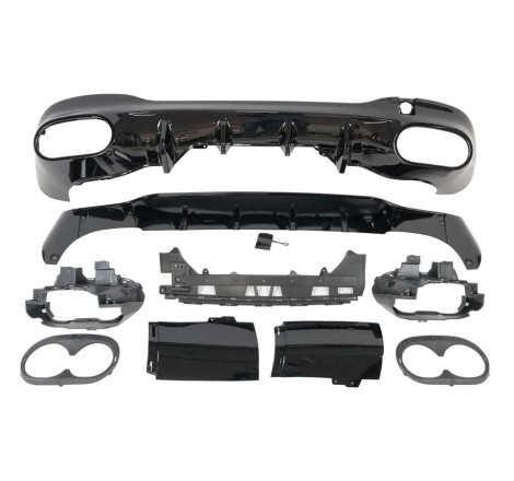 Rear Diffuser Mercedes W118 CLA Look A45