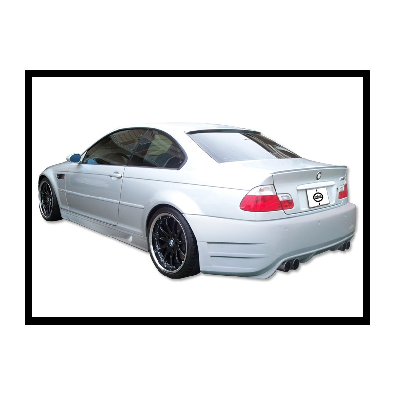 Rear Bumper BMW E46 Coupe 98-05 Double Exhaust