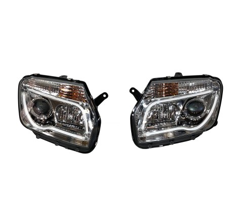 Set Of Headlamps Day Light Dacia Duster 10