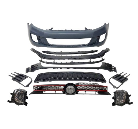 Front Bumper Volkswagen Golf 6 Look GTI