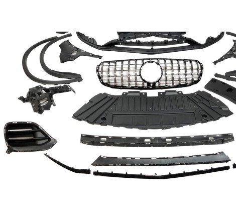 Front Bumper Mercedes X253 GLC Coupe / SUV 2016-2019 look GLC 63 2020