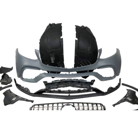 Front Bumper Mercedes X253 GLC Coupe / SUV 2016-2019 look GLC 63 2020
