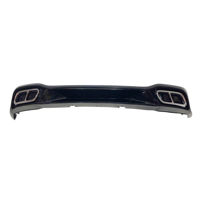 Rear Diffuser Volkswagen Golf 8 2019-2023 Glossy Black Look RLine