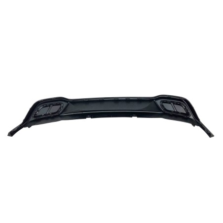 Rear Diffuser Volkswagen Golf 8 2019-2023 Glossy Black Look RLine
