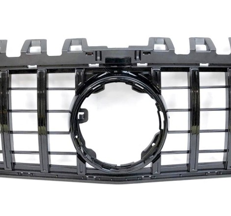 Front Grill Mercedes W177 / V177 Look GTR Camera 360 Glossy Black