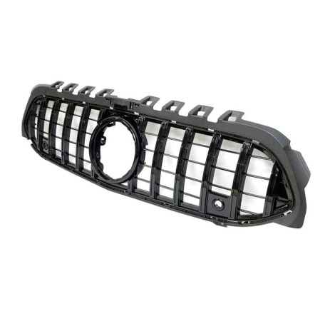 Front Grill Mercedes W177 / V177 Look GTR Camera 360 Glossy Black