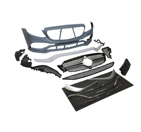 KIT DE CARROSSERIE MERCEDES W213 4 portes / Estate 2016-2019 look AMG E63