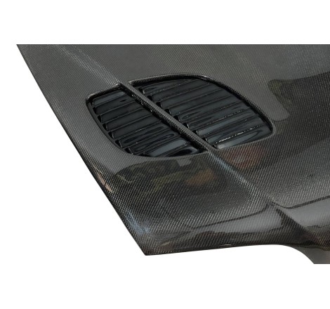 Carbon Fibre Bonnet BMW E46 Look M3 GTR