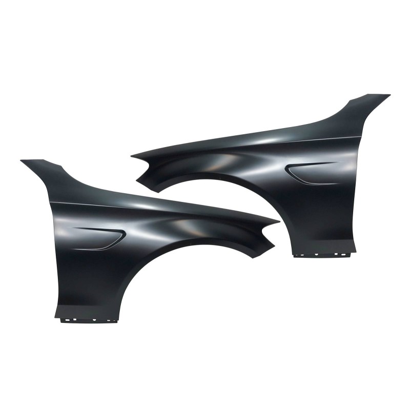 Front Fenders MERCEDES W205 2014-2021 4D/COUPE/ESTATE Look AMG Metal