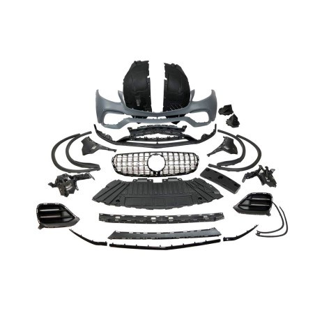 Front Bumper Mercedes X253 GLC Coupe / SUV 2016-2019 look GLC 63 2020