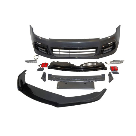 Front Bumper Volkswagen Scirocco Look R 2008-2014 Front spoiler