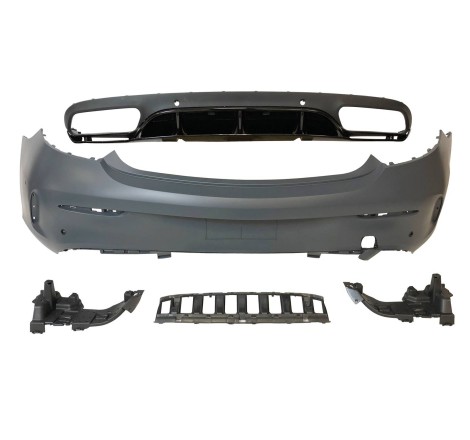Rear Bumper Mercedes W205 Coupe 2014-2020 Look C63
