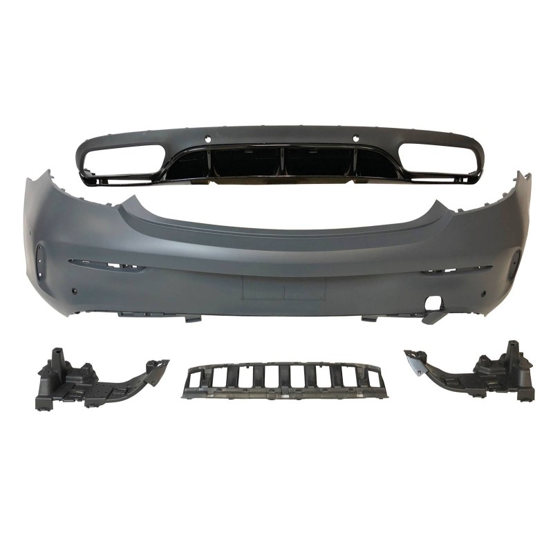 Rear Bumper Mercedes W205 Coupe 2014-2020 Look C63