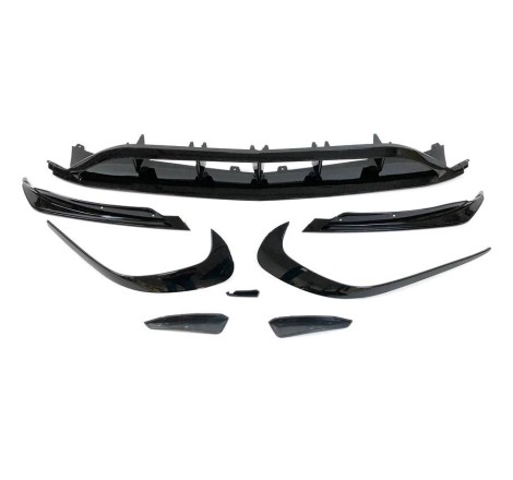 Front Spoiler Mercedes W176 16 Look AMG A45 Glossy Black