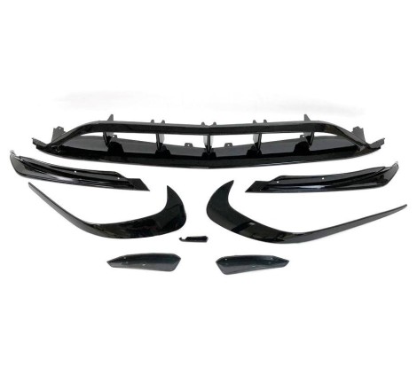 Front Spoiler Mercedes W176 16 Look AMG A45 Glossy Black