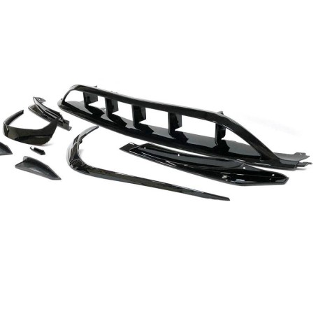 Front Spoiler Mercedes W176 16 Look AMG A45 Glossy Black