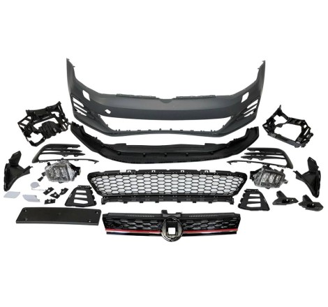 Front Bumper Volkswagen Golf 7.5 3/5D Facelift Look GTI