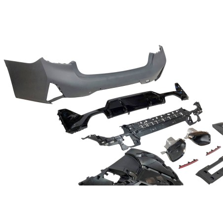 Rear Bumper BMW G20 LCI Look M-tech