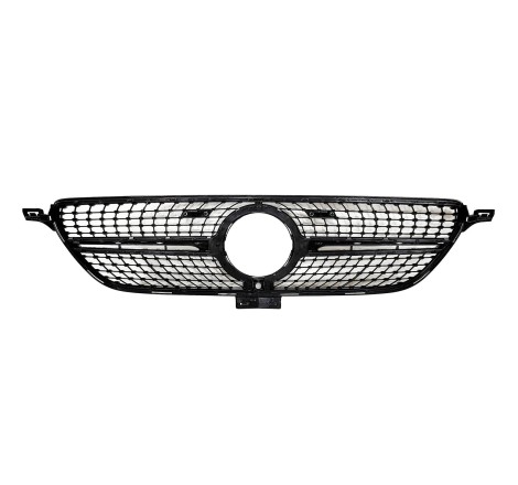 Calandre Mercedes GLE Coupe C292 (2015-2018) GLE W166 SUV (2015-2018) Look Diamond Caméra Chromed