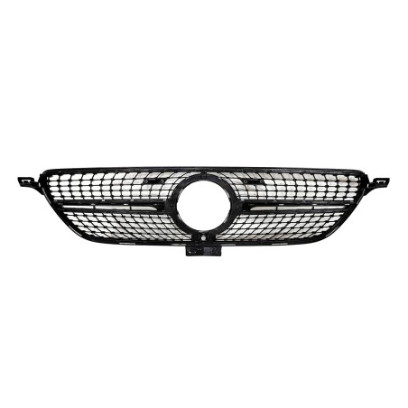 Calandre Mercedes GLE Coupe C292 (2015-2018) GLE W166 SUV (2015-2018) Look Diamond Caméra Chromed