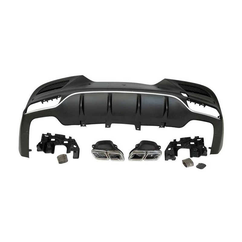 Rear Diffuser Mercedes C292 2014-2018 Look AMG GLE63