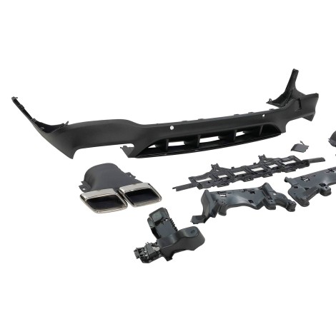 Rear Diffuser Mercedes X253 2015-2019 Look AMG