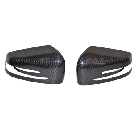 Carbon Fibre Mirror Covers Mercedes W204/W212 / W218 / W221 /Class A/B/C/E/Glk/CLS