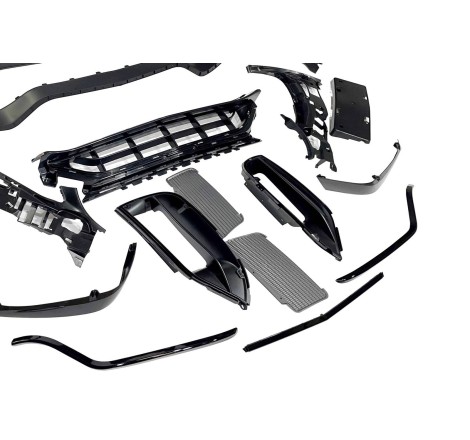 Front Bumper Mercedes W205 2014-2018 Coupe / 4D / SW look AMG C63