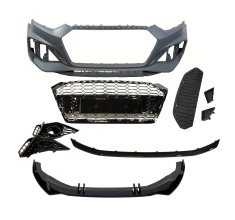 Front Bumper Audi A5 Sportback/ Coupe/ Cabriolet 2020+ Look RS5 Front spoiler