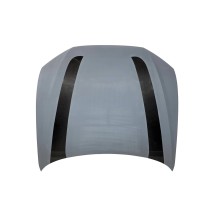 Fibreglass and carbon fibre Bonnet Audi A6 C8 Look GT
