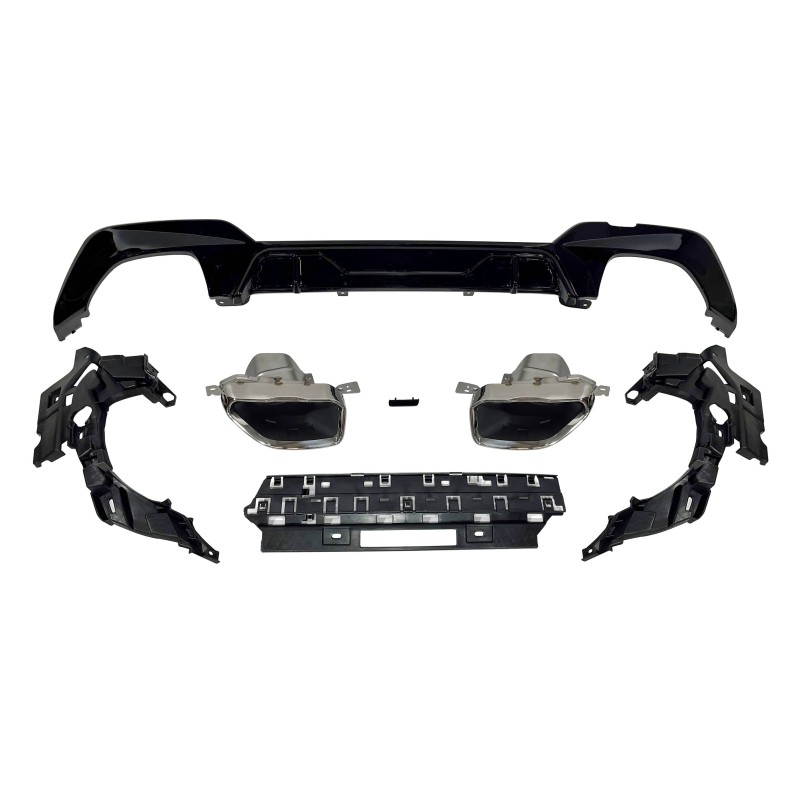 Rear Diffuser BMW G20 / G21 340 Look M Performance Glossy Black